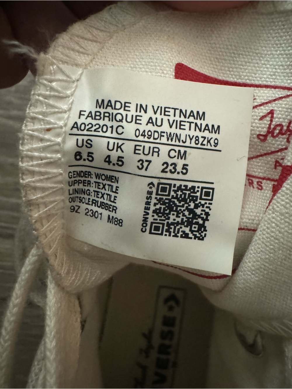 Converse High Top Sneakers - Picture 4 of 4